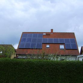 Solaranlage auf Ein- und Mehrfamilienhäusern