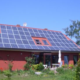 Solaranlage auf Ein- und Mehrfamilienhäusern