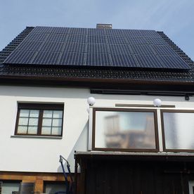 Solaranlage auf Ein- und Mehrfamilienhäusern