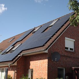 Solaranlage auf Ein- und Mehrfamilienhäusern