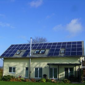 Solaranlage auf Ein- und Mehrfamilienhäusern