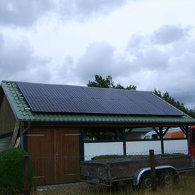 Solaranlagen auf Carports