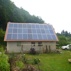 Solaranlage auf Ein- und Mehrfamilienhäusern