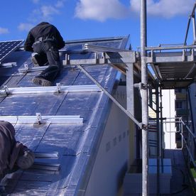 Solaranlagen auf Wohnhäusern